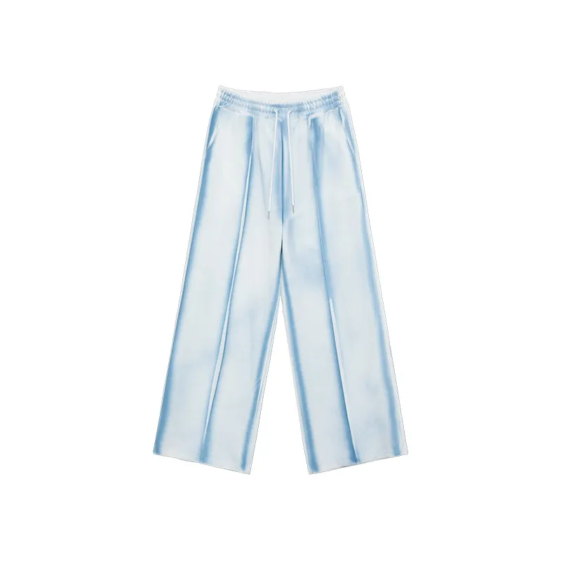 【24s June.】Tie-dyed Gradient Casual Jacket   Straight Wide-leg Pants