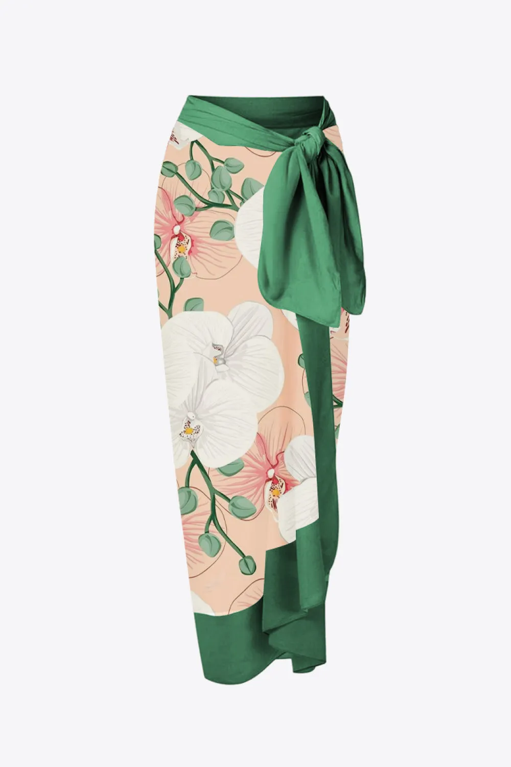 *APP EXCLUSIVE* Floral Vneck Two-Piece Swim Set