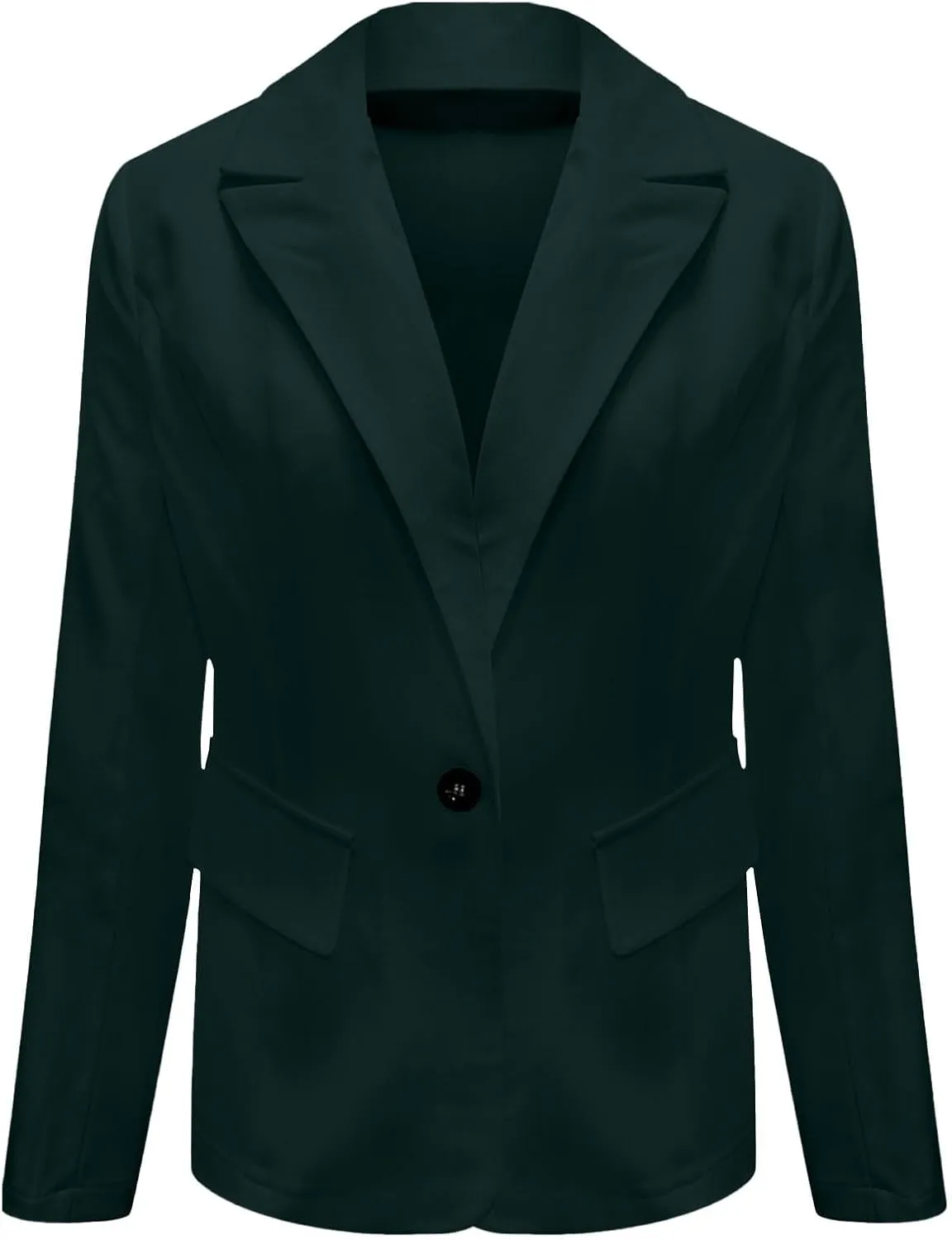 Blazers for Women 2025 with Pocket Business Casual Jacket Long Sleeve Open Front Cardigan Work Suit Fashion Blazers
