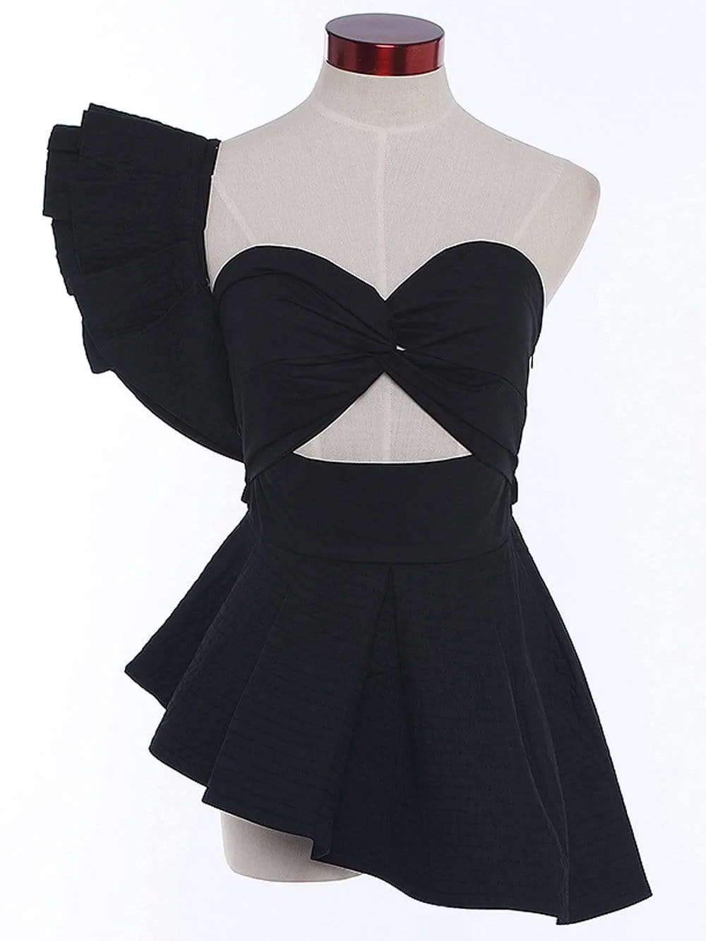 CASTILLA One-Shoulder Top