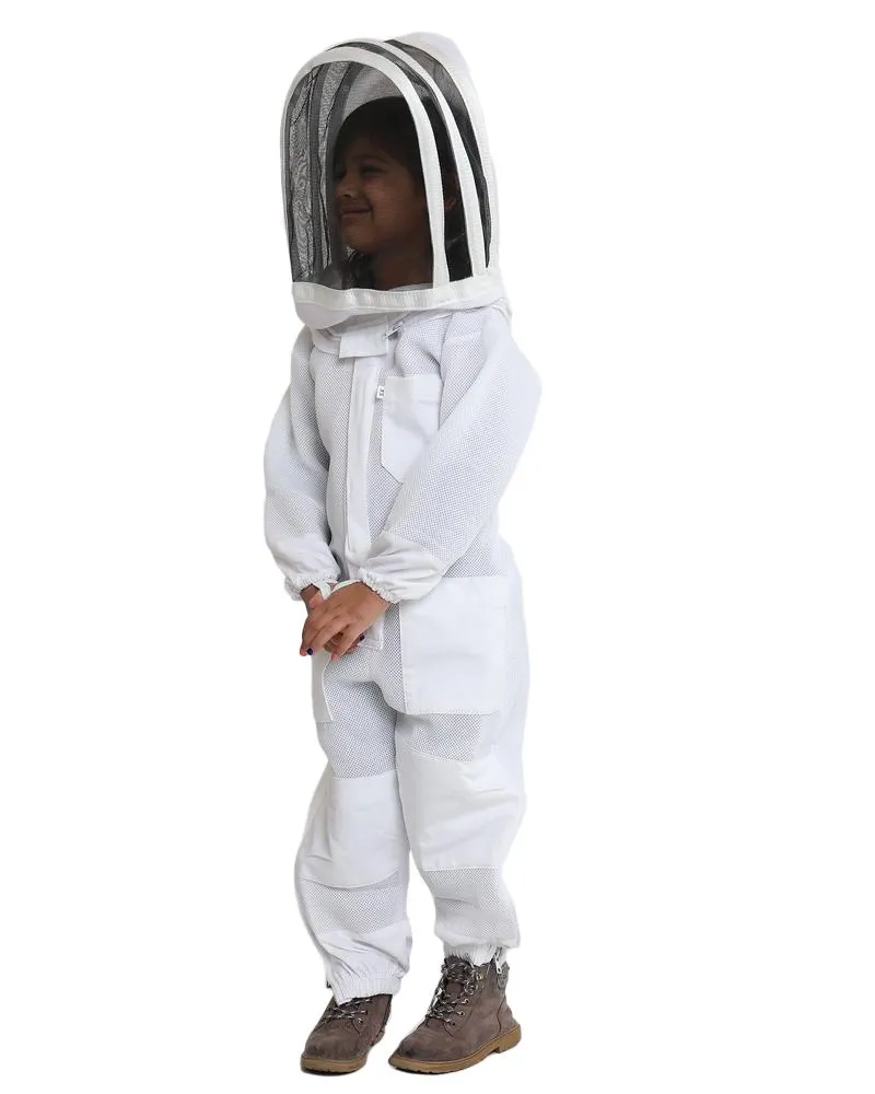 Children Ventilated  Beekeeping Suit  with Veil