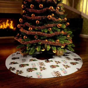 Christmas LGBTQ  Round Tree Skirt , Merry Queermas, Gays