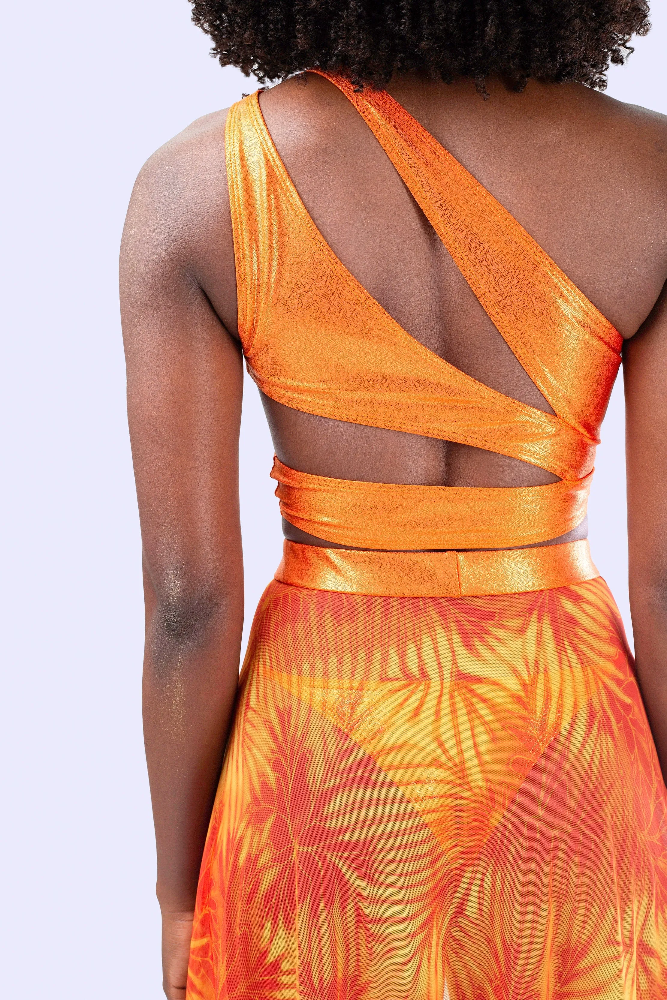 Citrine One Shoulder Top