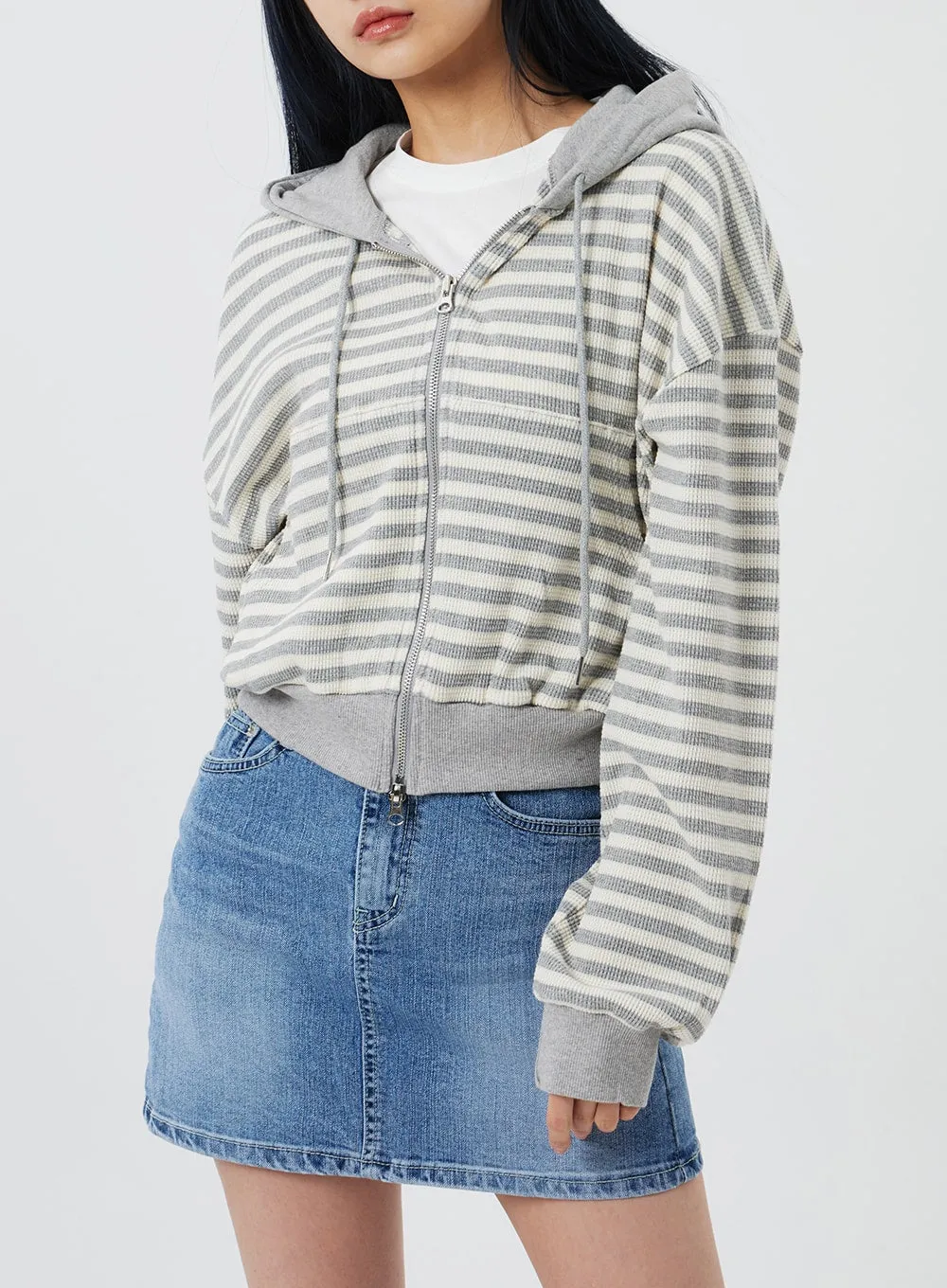 Denim Mini Skirt CF323
