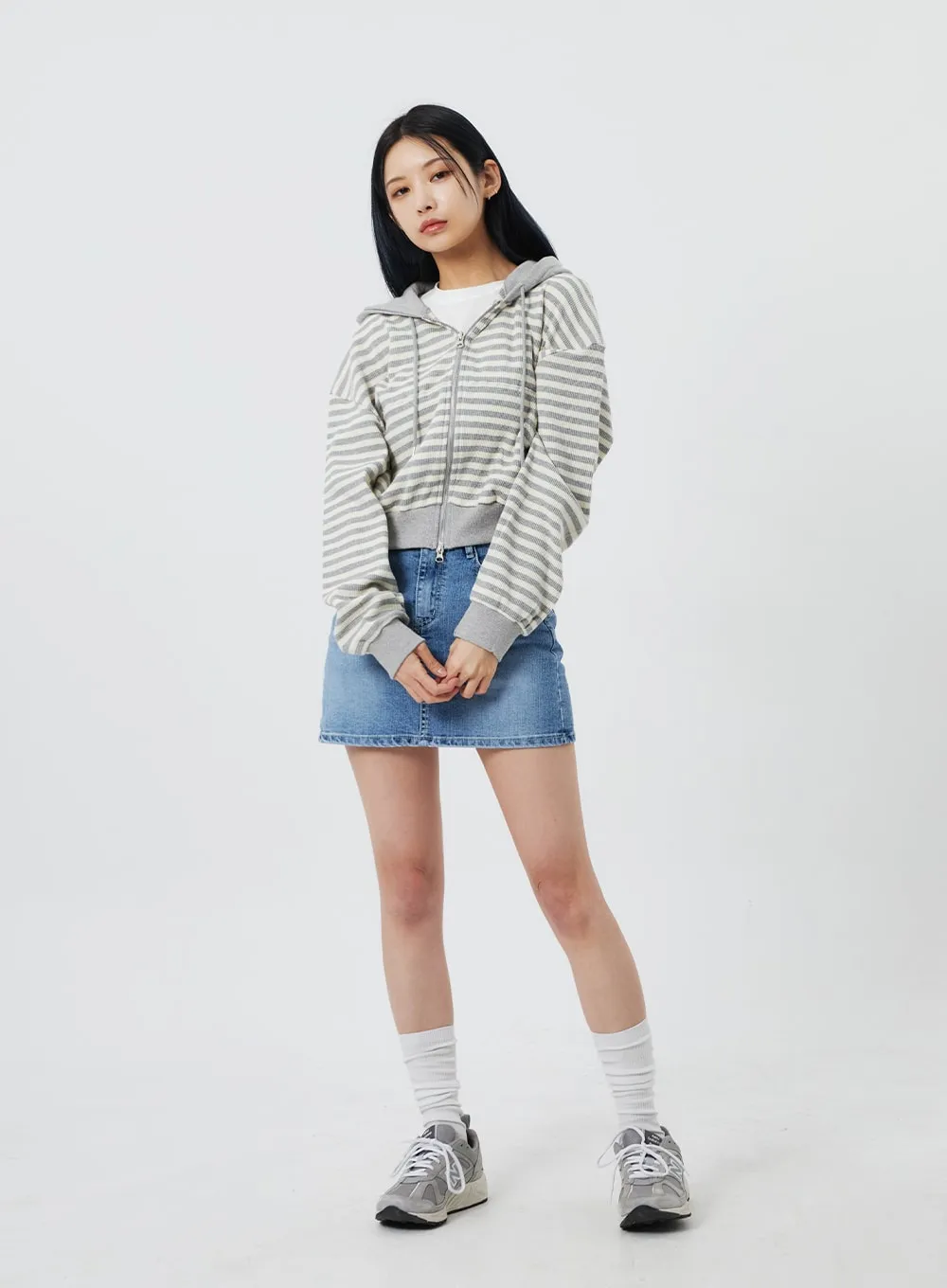 Denim Mini Skirt CF323
