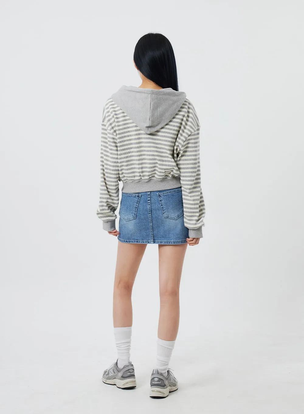 Denim Mini Skirt CF323