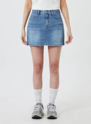 Denim Mini Skirt CF323
