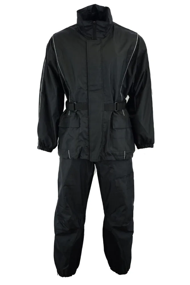 DS589 Motorcycle Riding Rain Suit