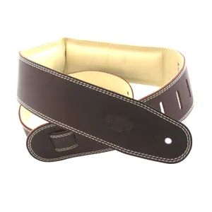 DSL GEG25-17-3 Strap 2.5" Padded Garment Saddle Brown/Beige