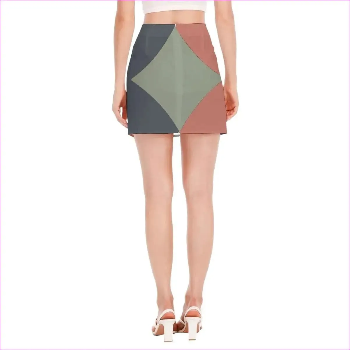 Eclectic Womens Side Split Hip Skirt