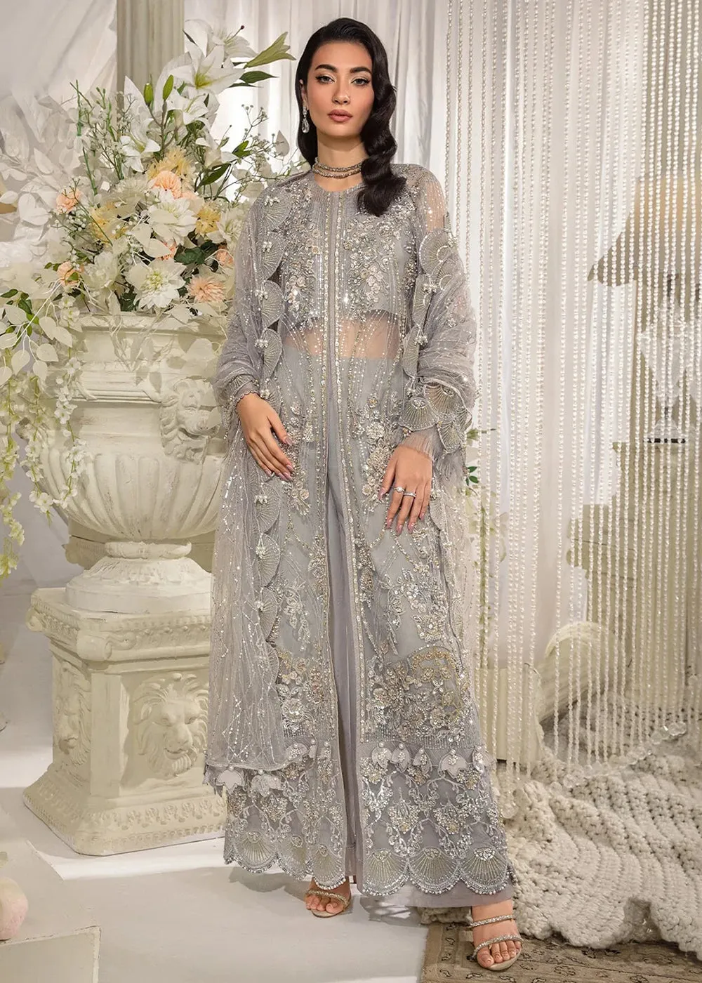 Evara Luxury Formals Collection '24 by Elaf Premium | EFE-04 DOVE
