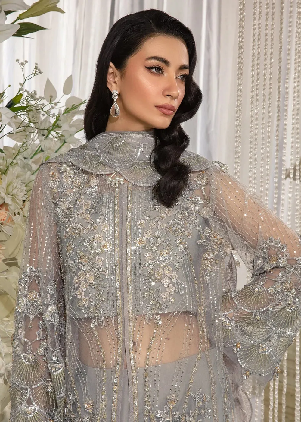 Evara Luxury Formals Collection '24 by Elaf Premium | EFE-04 DOVE
