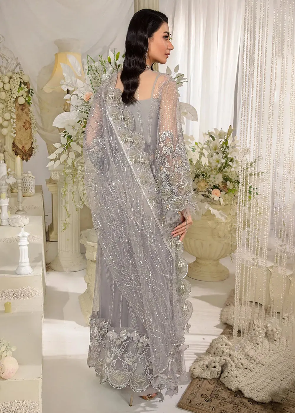 Evara Luxury Formals Collection '24 by Elaf Premium | EFE-04 DOVE