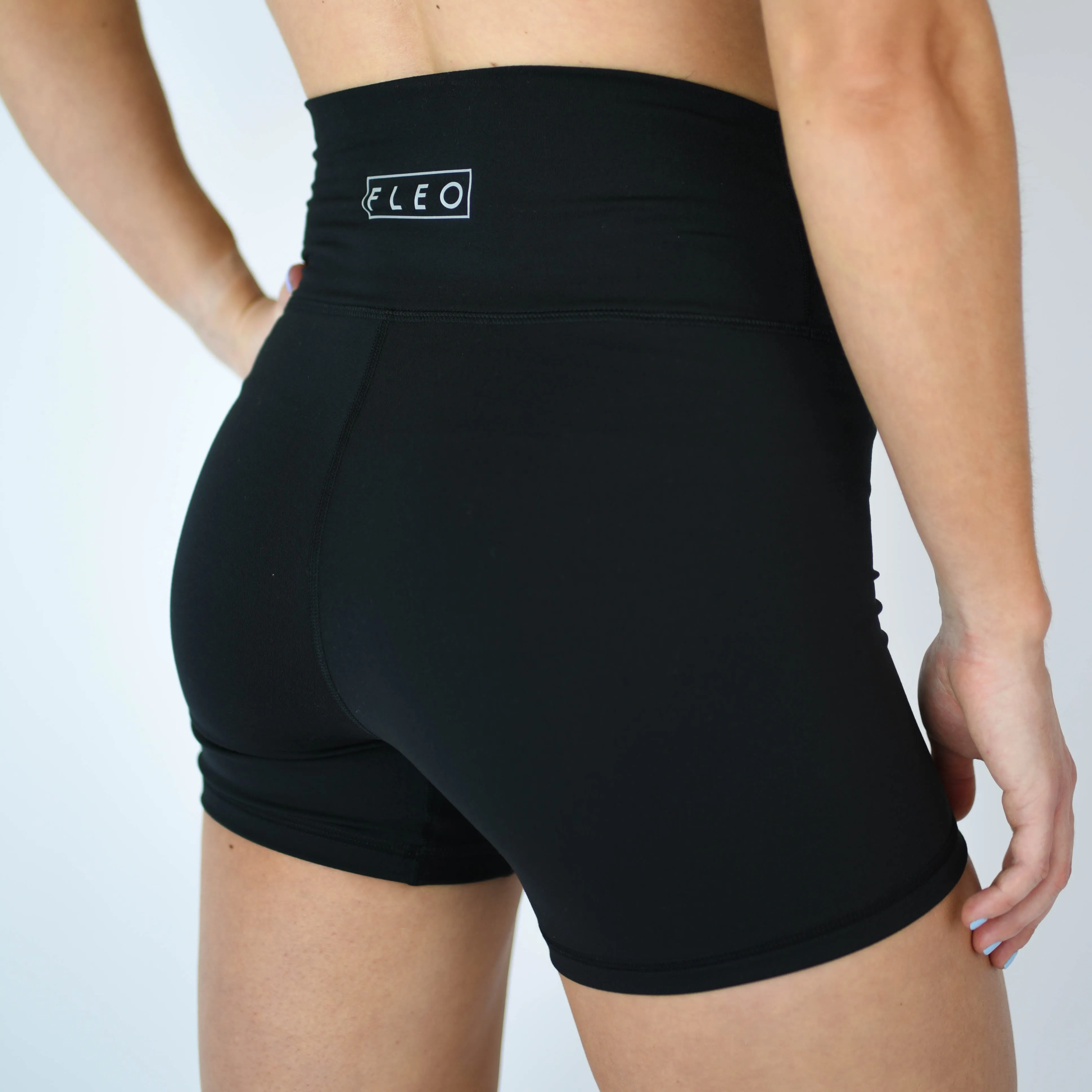 FLEO Black Shorts (True High - Bounce)