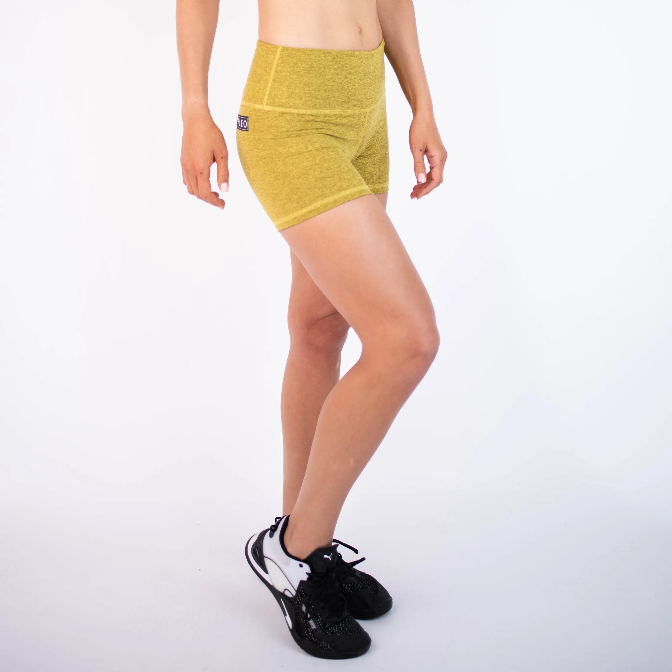 FLEO Bronze Bamboo Shorts (Power High-rise)
