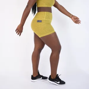 FLEO Bronze Bamboo Shorts (Power High-rise)