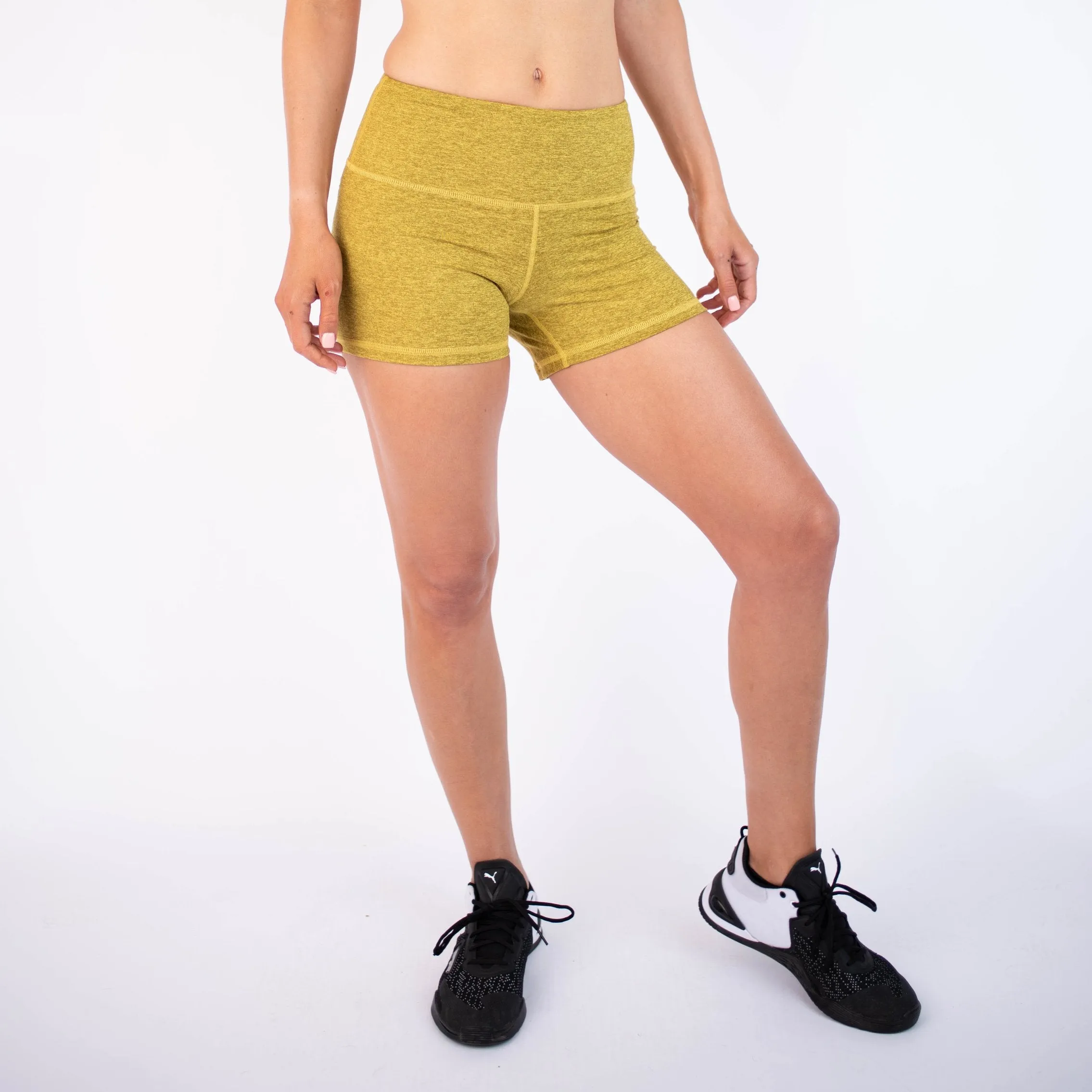 FLEO Bronze Bamboo Shorts (Power High-rise)