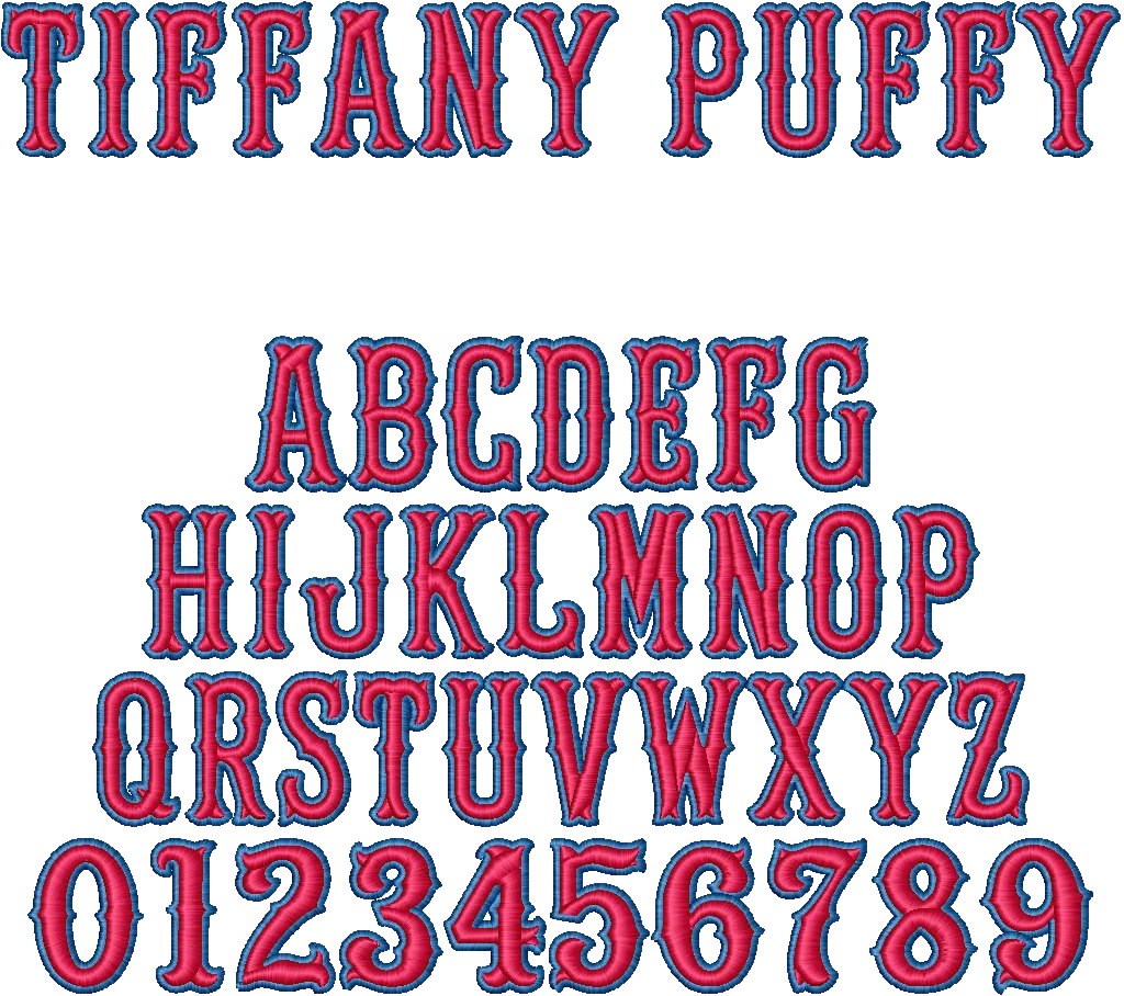 Font Collection Volume 4: Puffy Fonts™