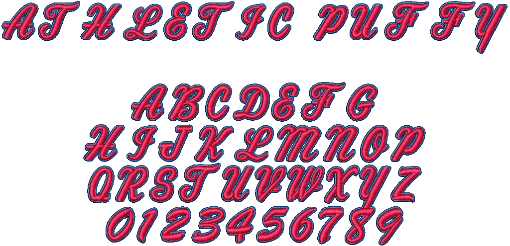Font Collection Volume 4: Puffy Fonts™