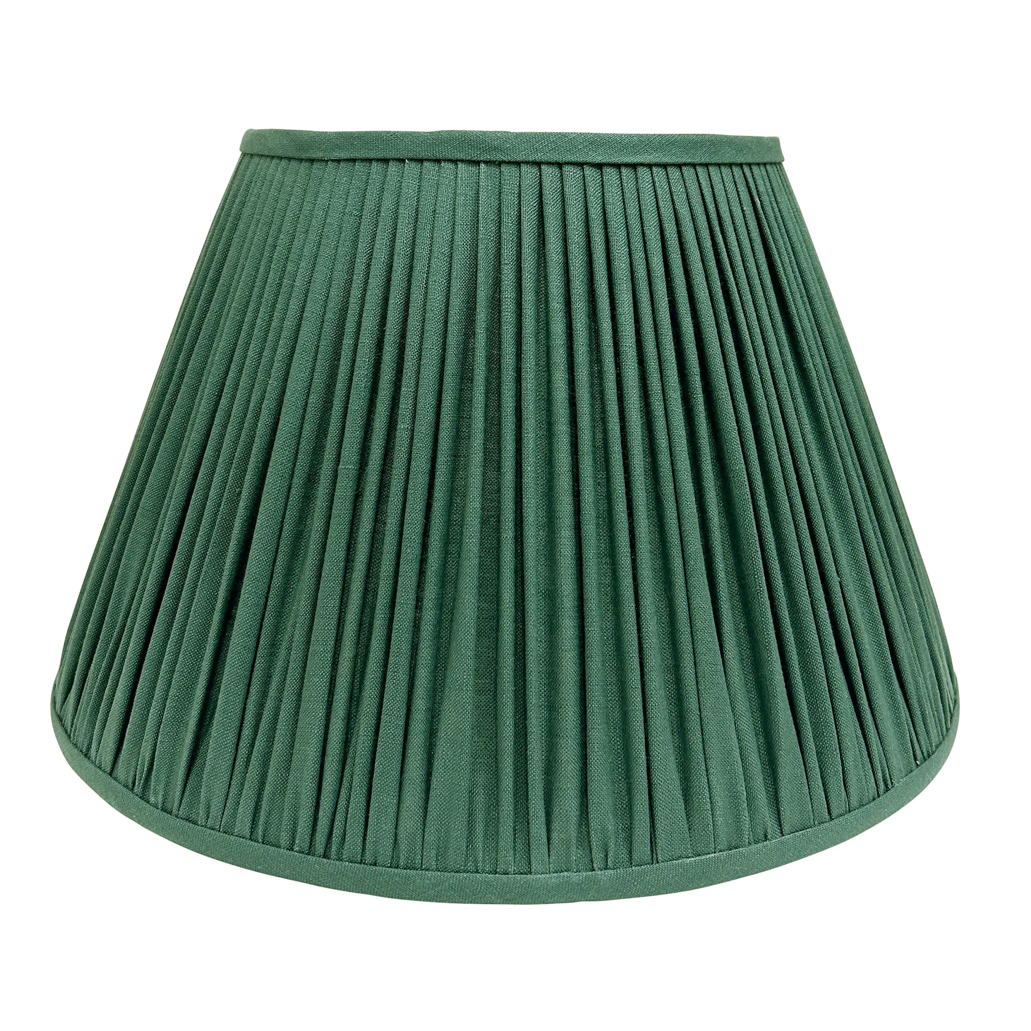 Forest Green Linen Lampshade