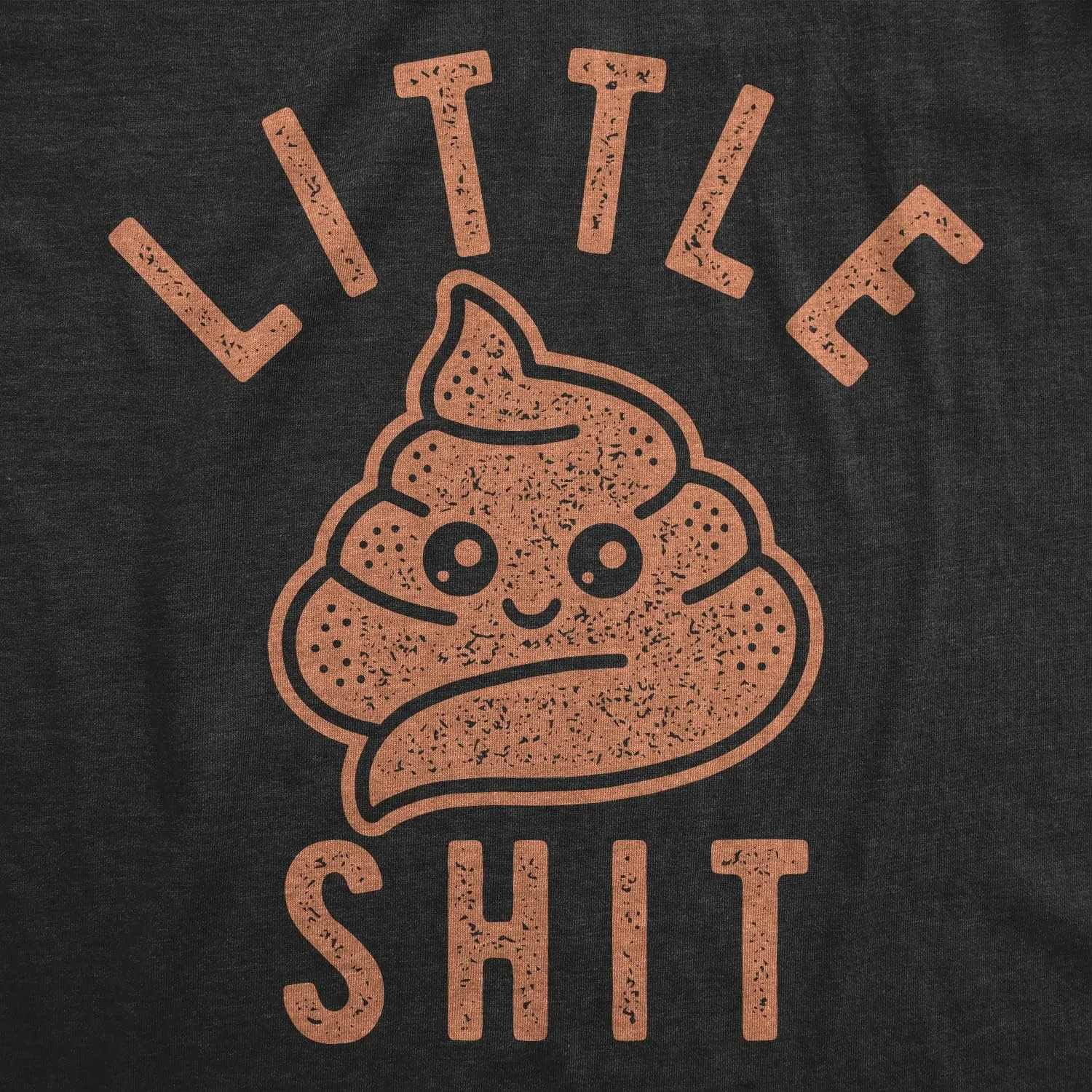 Funny Dog Shirt Gag Outdoor Outfit  Little Poop Cartoon Graphic Tee  Lightweight Cotton Blend for Small to Extra Large Dogs  Sarcastic Pet Gift for Dog Lovers Black, S