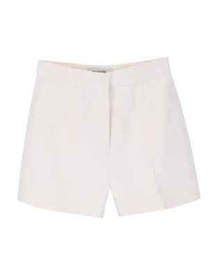 high-waisted shorts