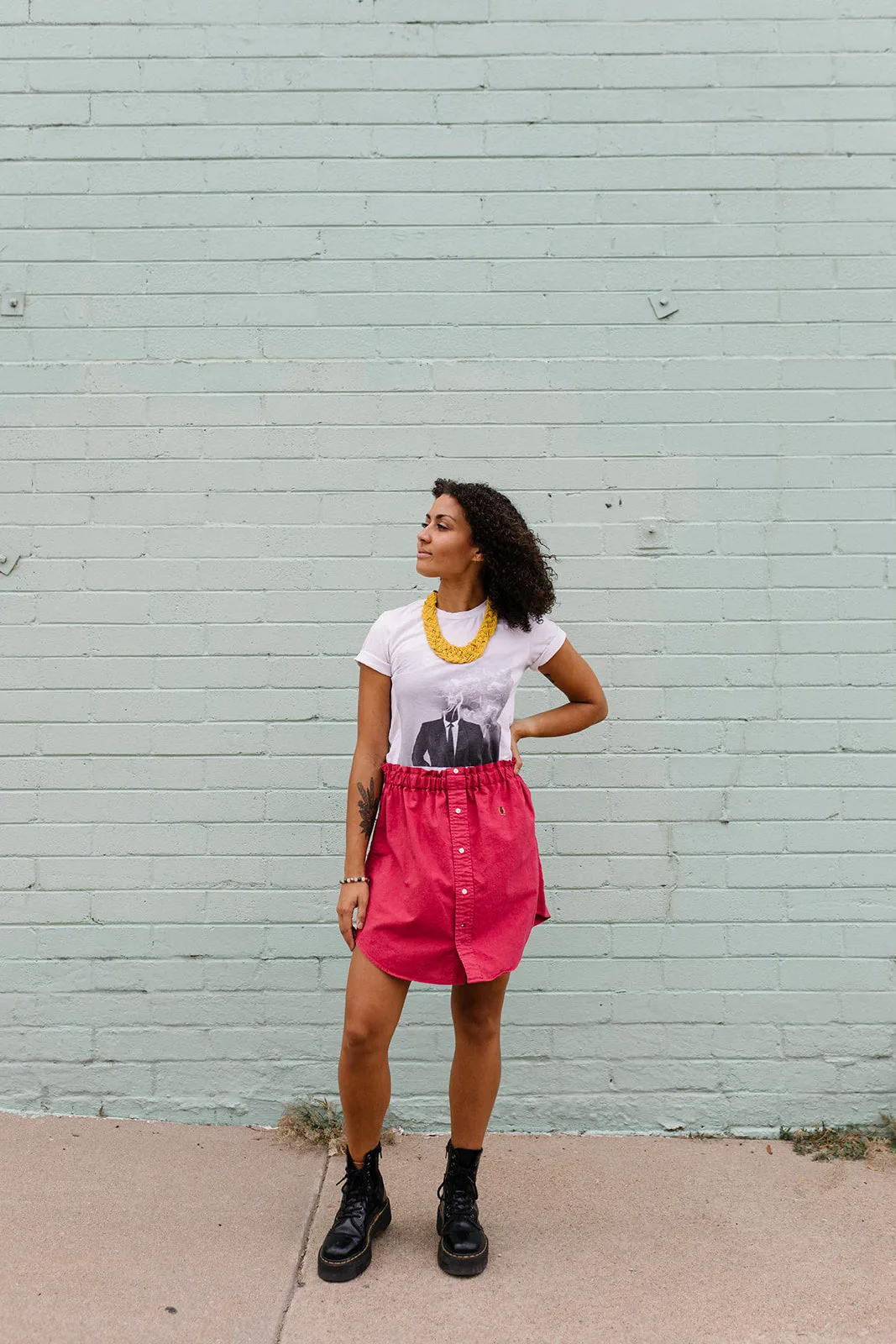 Large Boyfriend Skirt