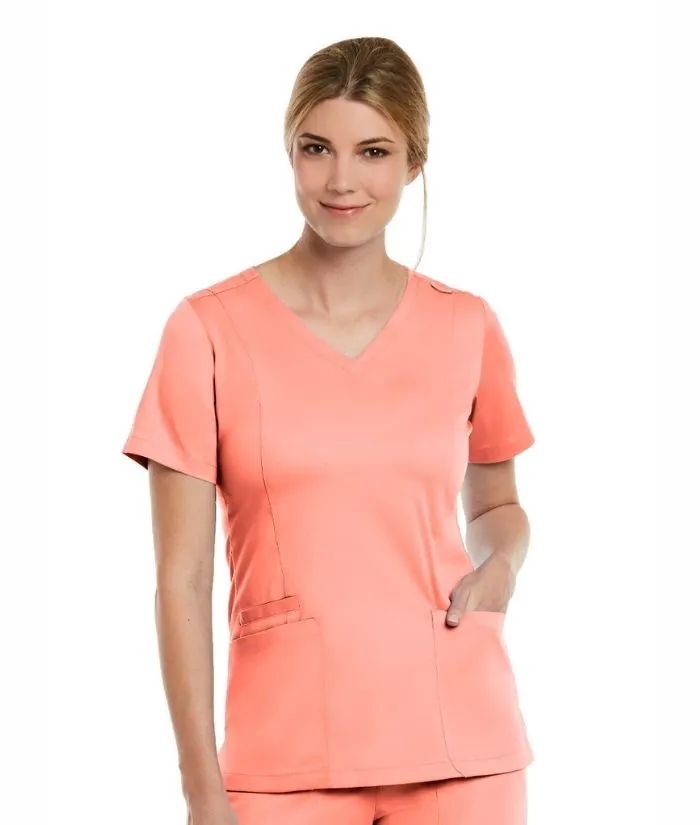 Matrix Double V-Neck Top