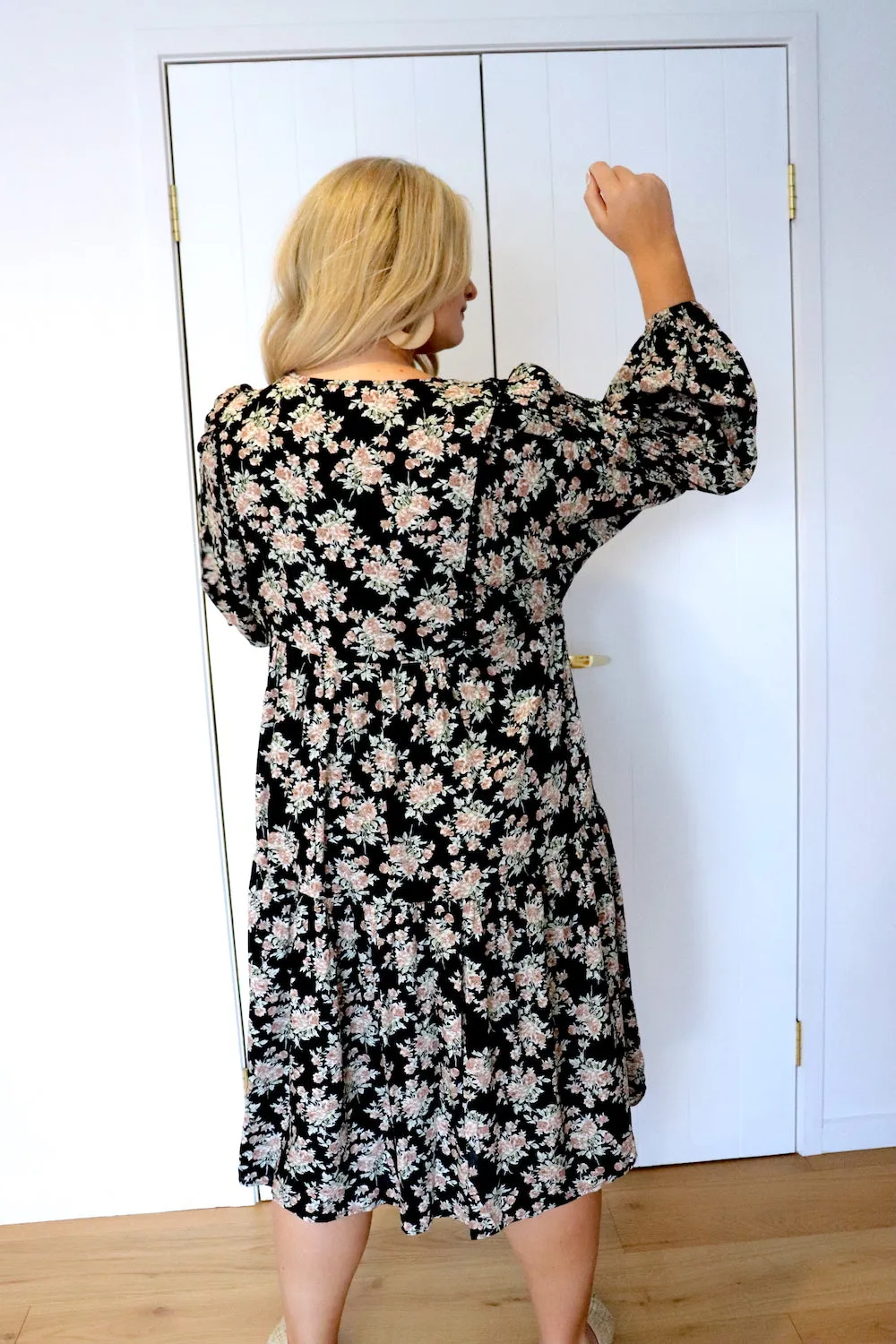 Noella Boho Puffy Sleeve Dress