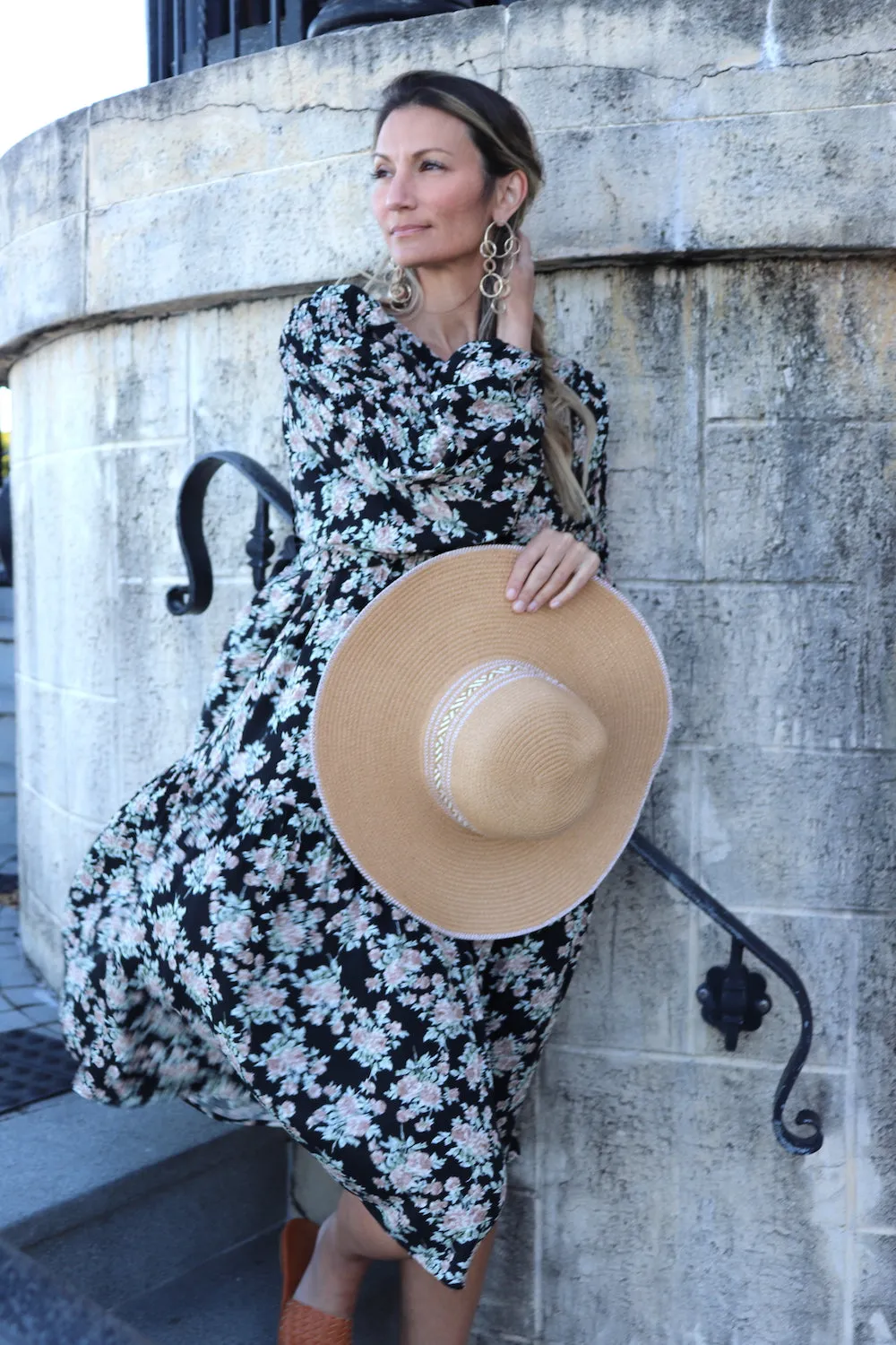 Noella Boho Puffy Sleeve Dress