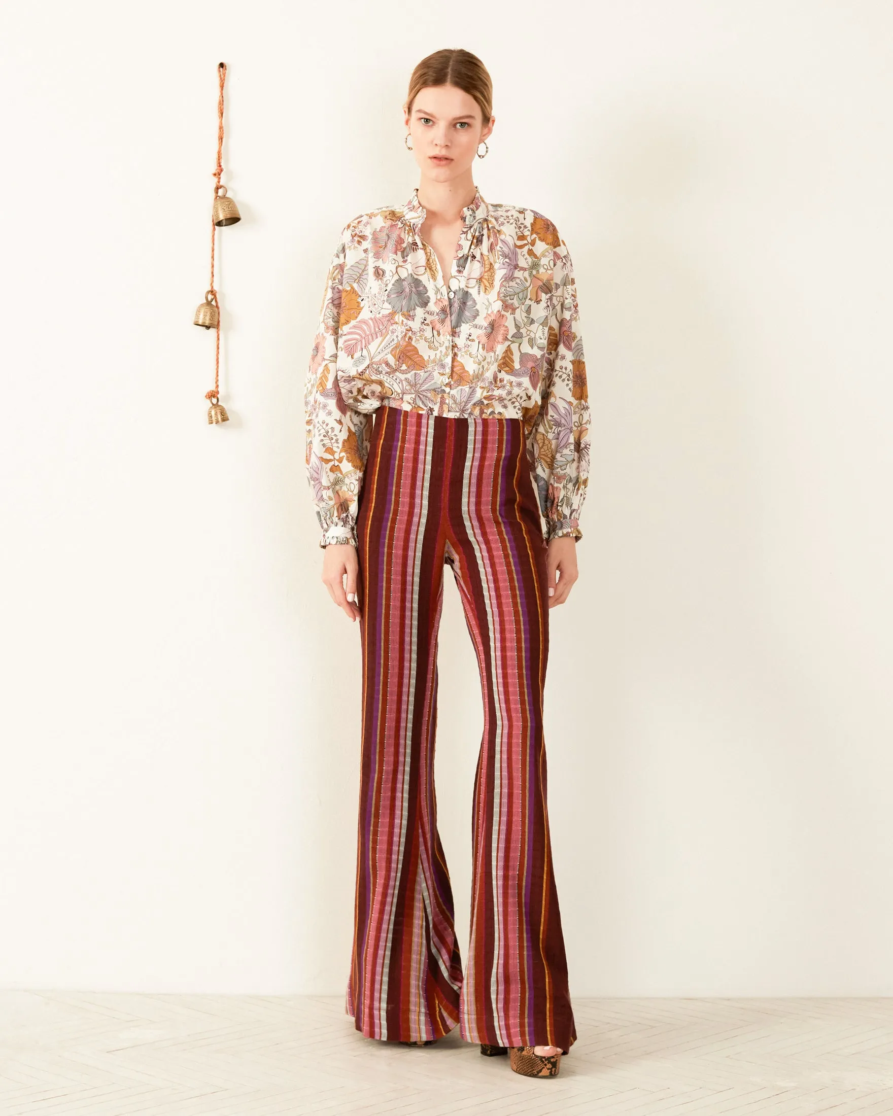 Poet Faded Eden Blouse