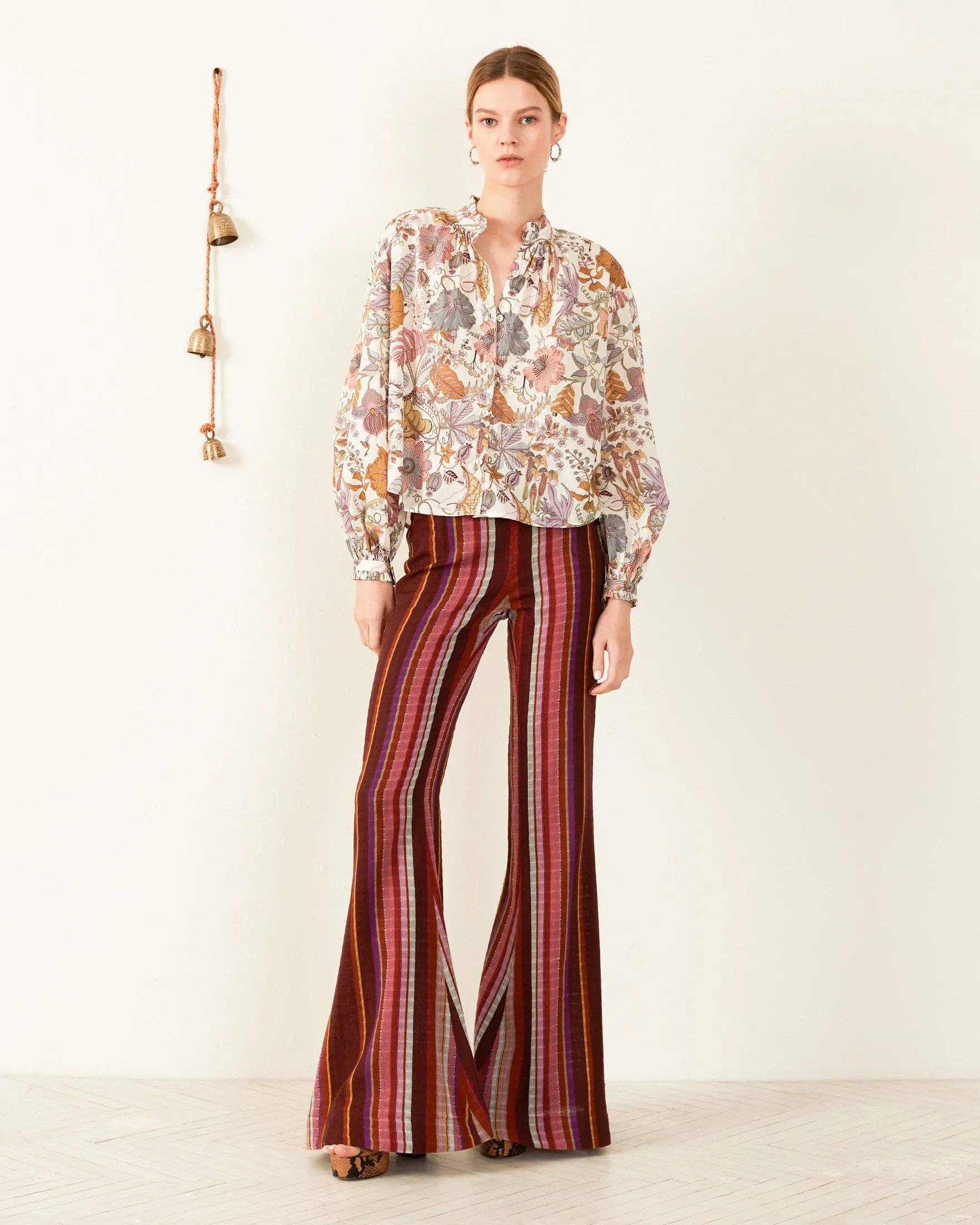 Poet Faded Eden Blouse