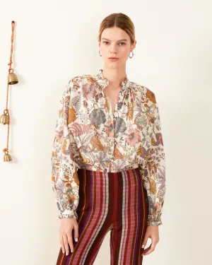 Poet Faded Eden Blouse