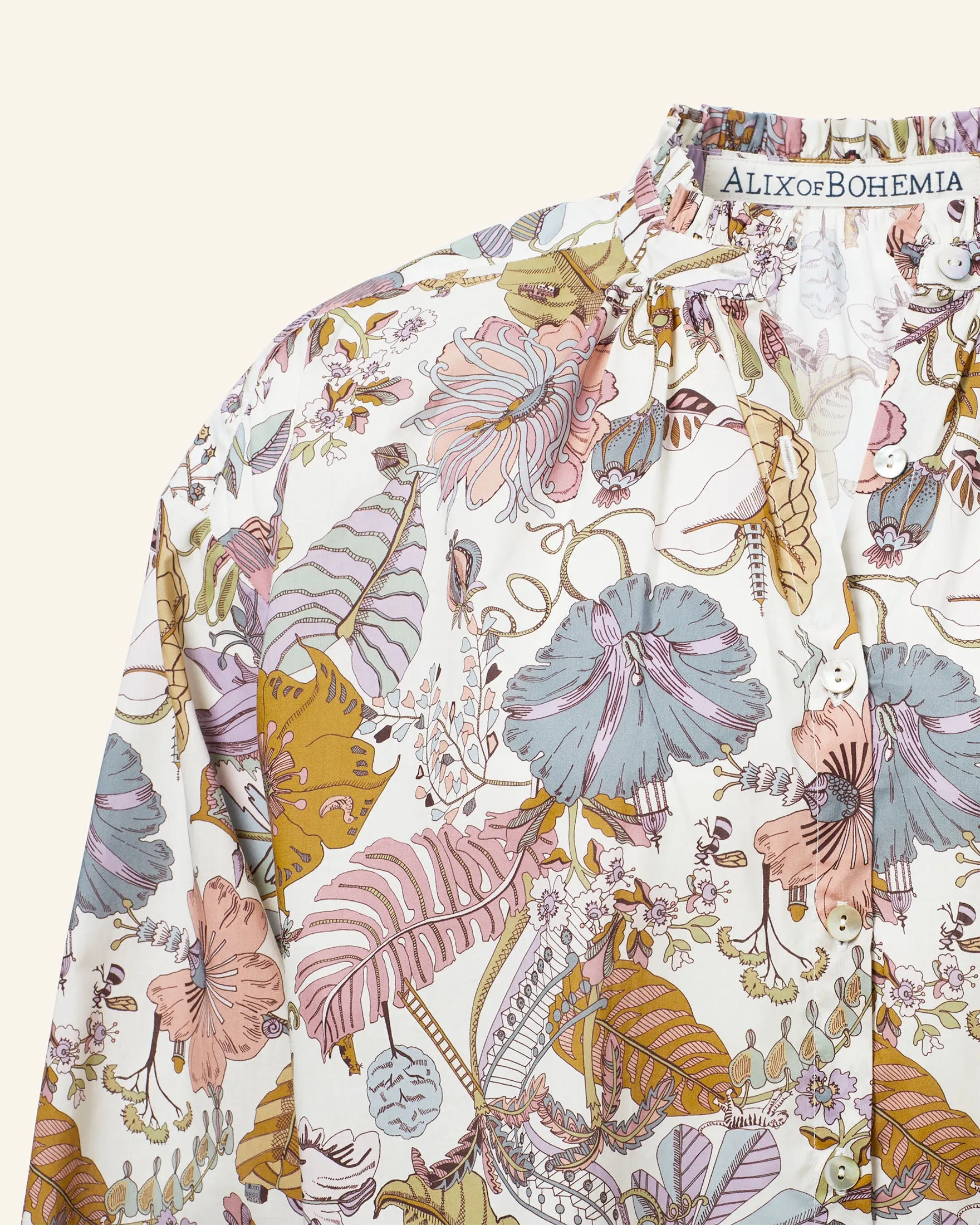 Poet Faded Eden Blouse