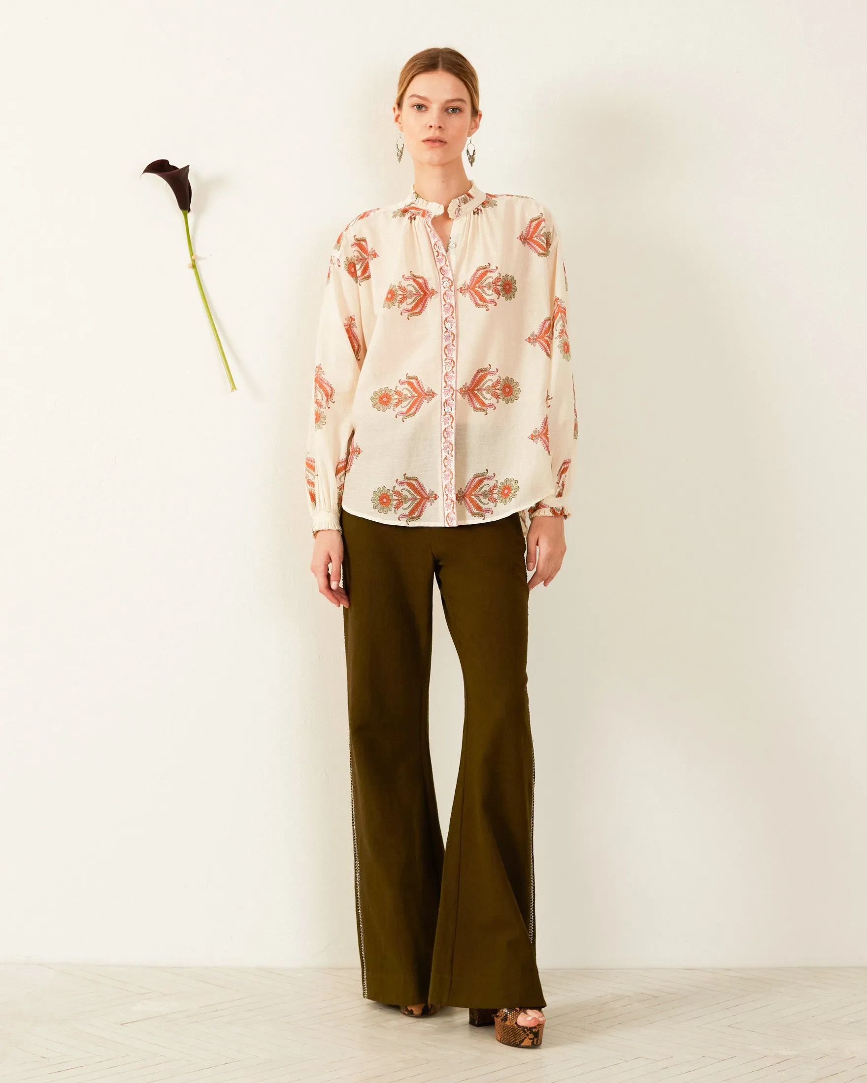 Poet Guava Cactus Flower Shirt
