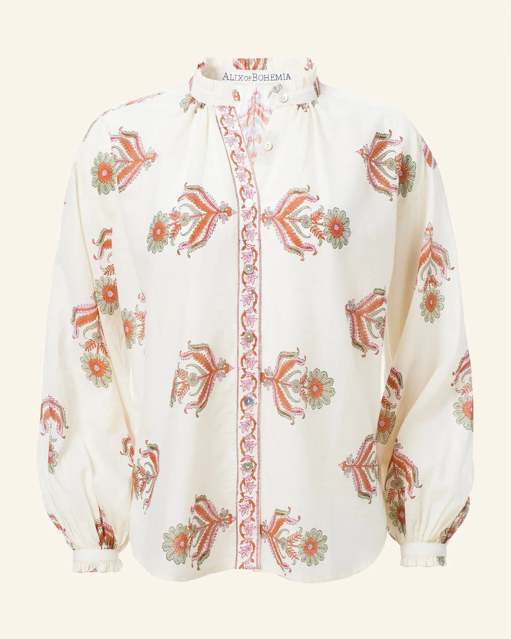 Poet Guava Cactus Flower Shirt