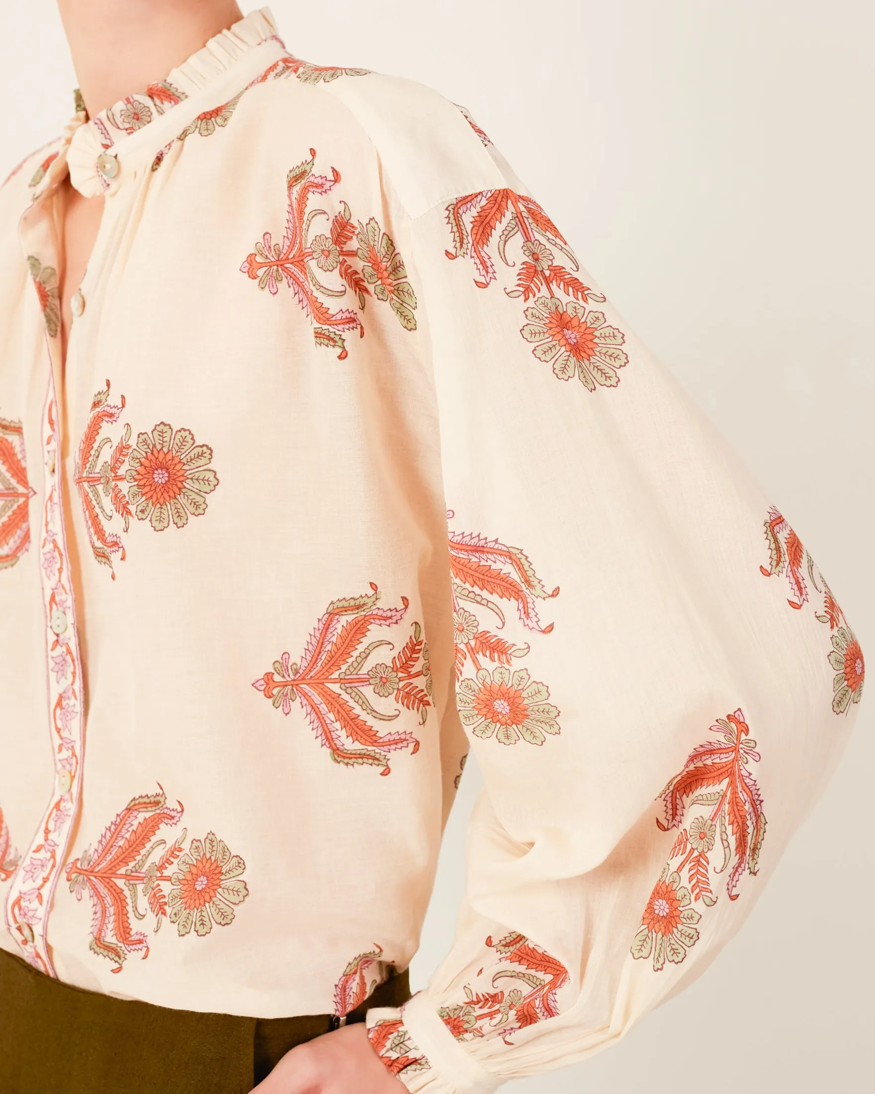 Poet Guava Cactus Flower Shirt