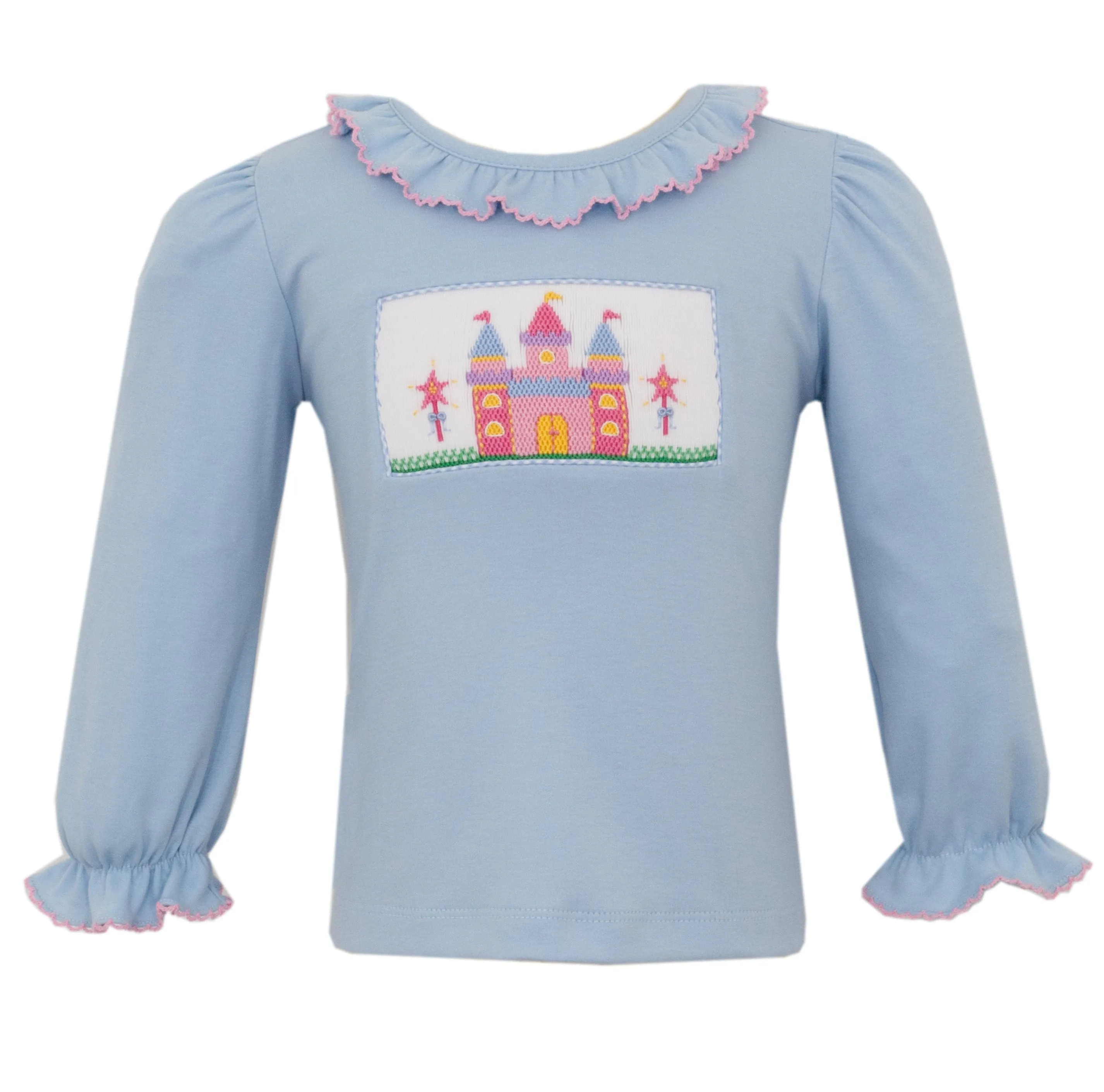 Princess Castle Smocked Knit Top
