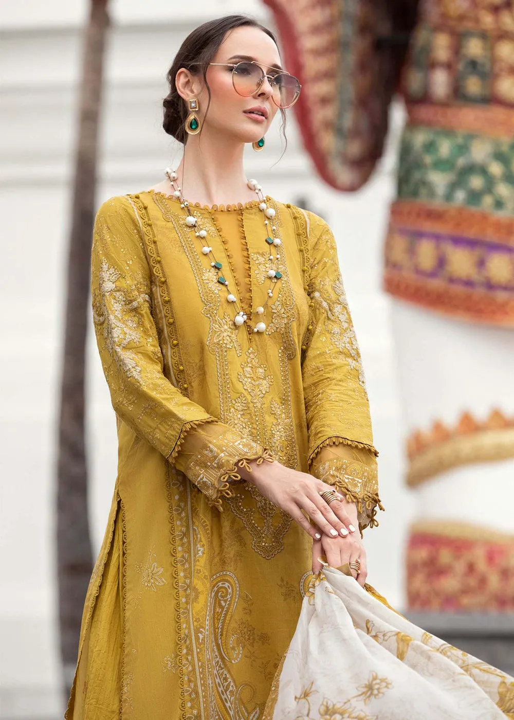 Printed Lawn Suit - Maria B - M.Prints Eid Collection 2023 - MPT-1805-A