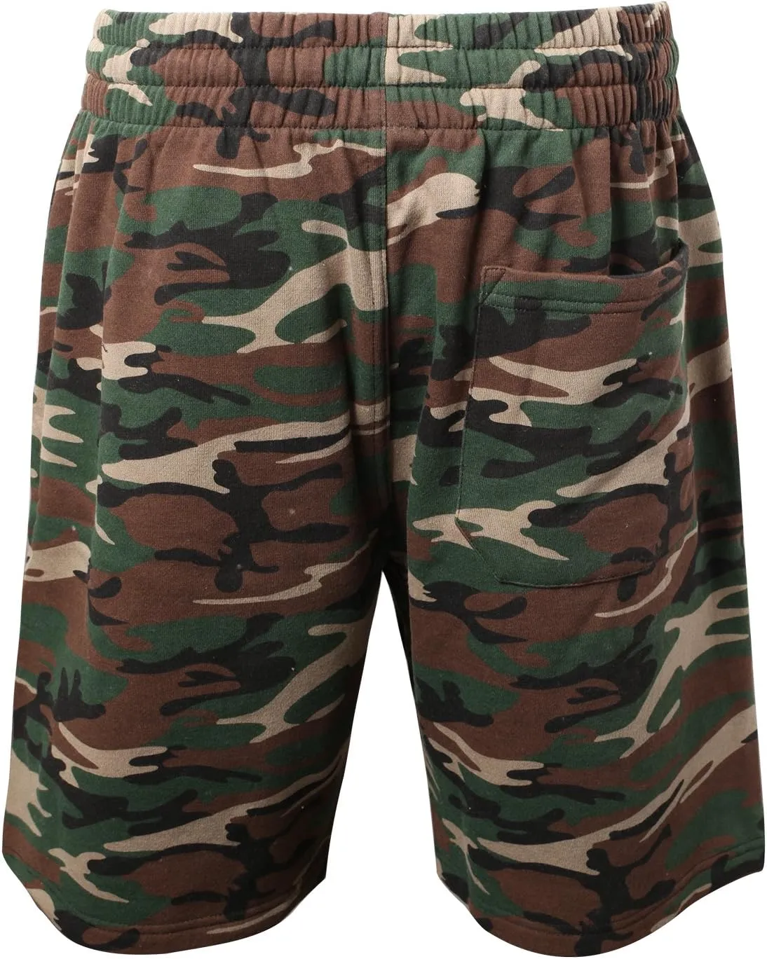 PROGO USA Mens Shorts  Classic Fleece Workout Shorts - Men Shorts Casual with Elastic Waist