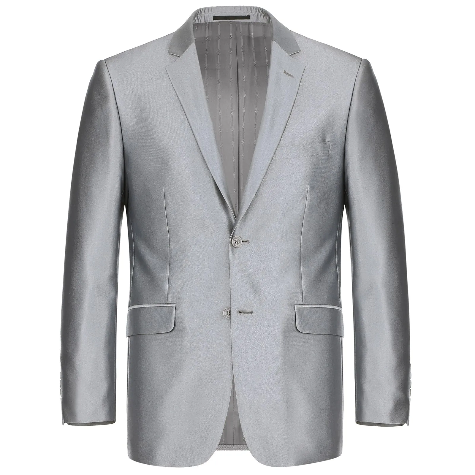 RENOIR Sharkskin Classic Fit Italian Styled Two Piece Suit 207-2