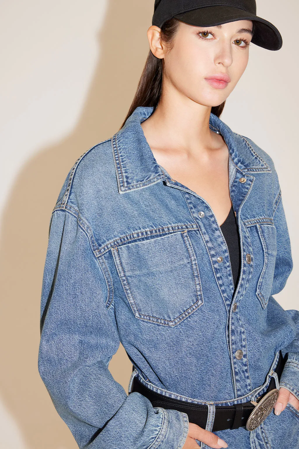 Retro Denim Dress