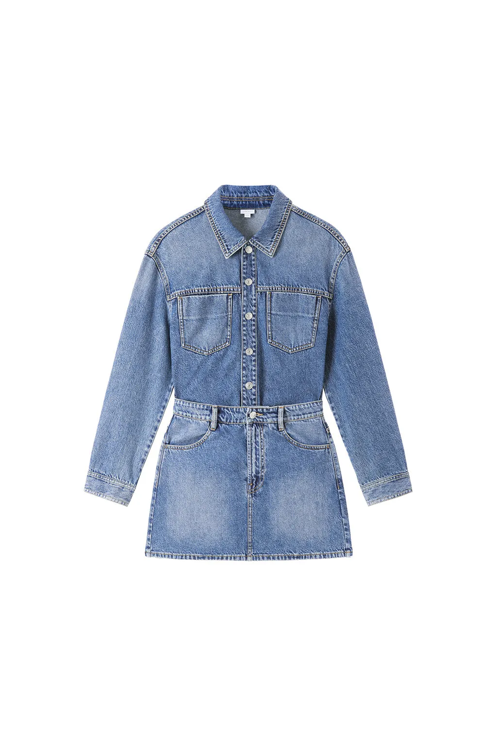 Retro Denim Dress