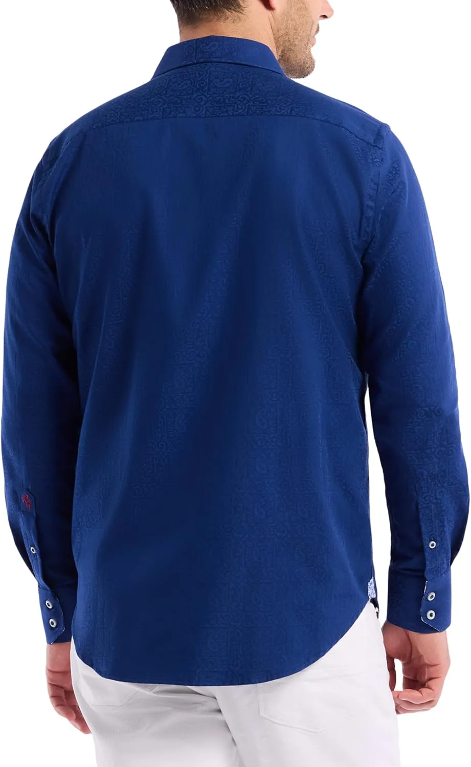 Robert Graham Mens Windsor Long-Sleeve Shirt, Button-Up Shirt for Men