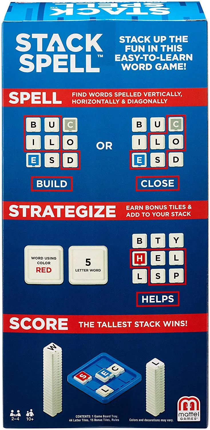 Stackspell Board Game