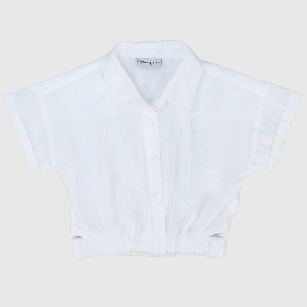 Striped Short-Sleeved Shirt