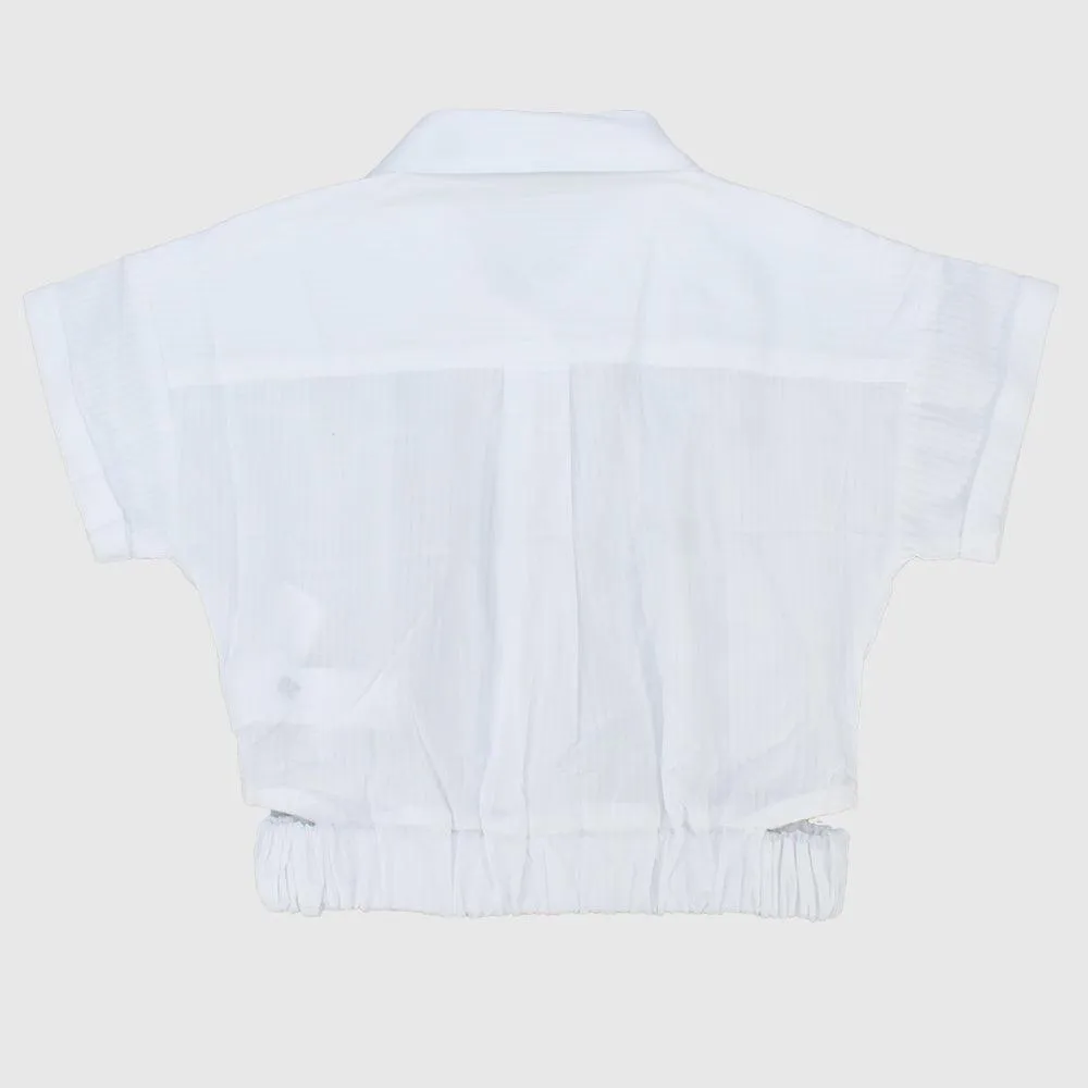 Striped Short-Sleeved Shirt