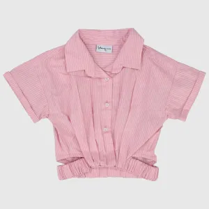 Striped Short-Sleeved Shirt