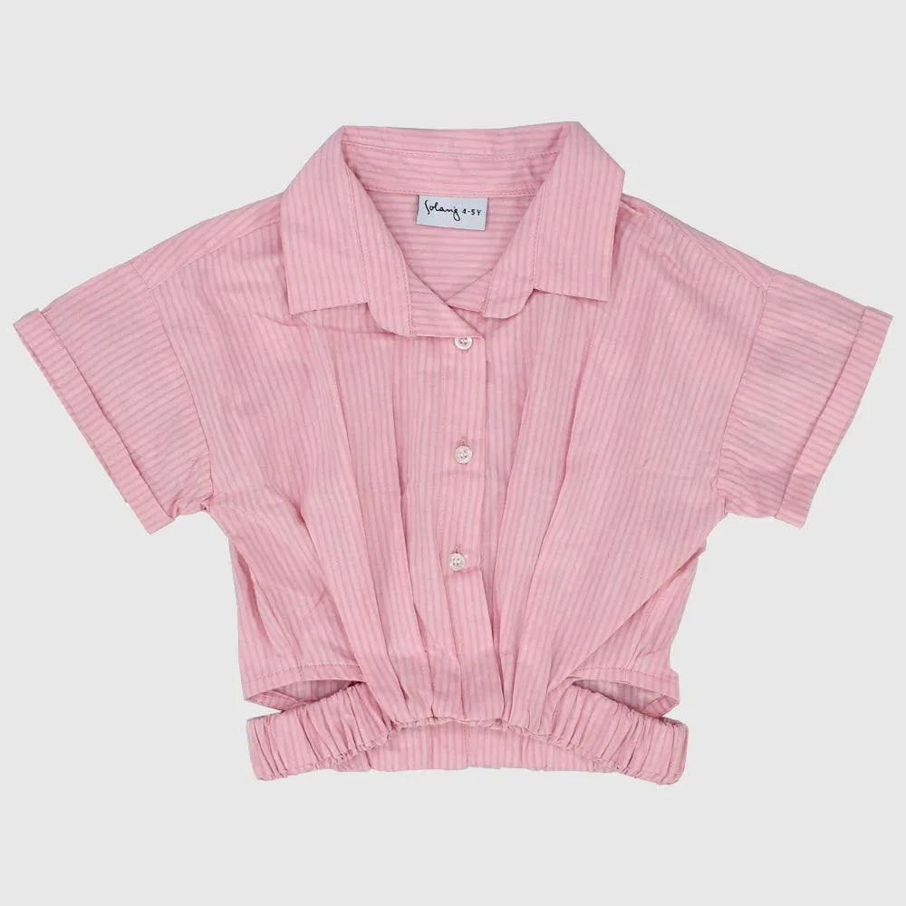 Striped Short-Sleeved Shirt