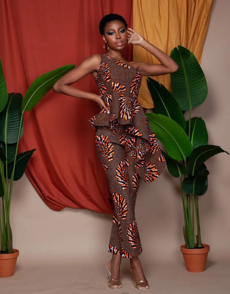 Talinda One Shoulder Top